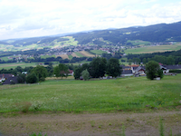 Blick auf 
														Aigen-Schlägl