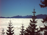 Wolken im Tal