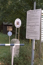 Grenzübergang bei 
																Schönsee