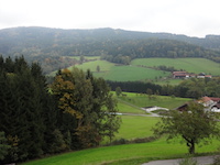 Blick auf Hirschenstein