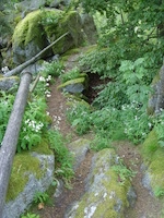 Goldsteig, Steinerne Wand, Rötz