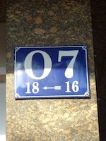 Mannheim, Straenschild