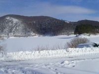 Diemelsee im Schnee