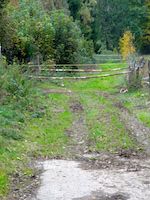 Gesperrter E 3 bei Züsch