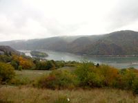 Blick auf den Rhein bei Bacharach