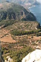 Blick vom Reitweg des Erzherzogs