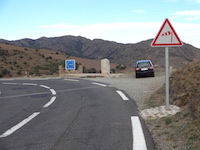 Portbou, Grenze Frankreich