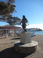 Cadaques, Dali-Statue