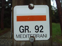 Wanderschild GR 92
