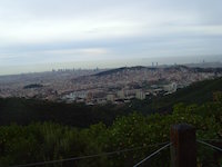 Barcelona, Blick vom GR 92