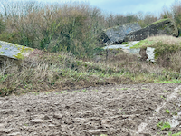 Ruinen eines Bunkers bei Cap Gris Nez