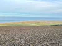 Blick auf Hable d’Ault mit Cayeux sur Mer