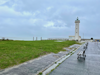 Le Hourdel mit Leuchtturm