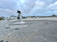 Boulogne sur Mer, Denkmal des Flugpioniers 
									Captaine Ferber