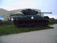 Museum mit Panzer