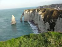 Etretat - Porte dAval und die Aiguille