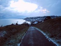 Blick auf Arromanches-les-Bains