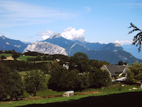 Aussicht bei Saint-Nizier-du-Moucherotte