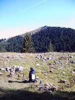 Col du Coc, 
												Zeltplatz