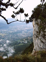 Blick auf Grenoble