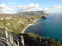 Blick von Capo Vaticano