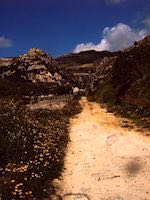 Weg bei Palma di Montechiaro