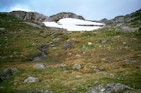 Landschaft mit 
														Bach