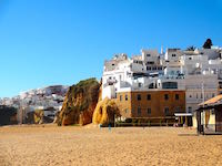 Korkeiche und Markierung