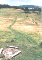 Auf dem Weg nach Usti n. L. (Außig)